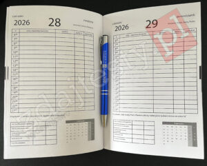 – Kalendarz Instruktora Nauki Jazdy – Datowany na 2026r. - obrazek 3