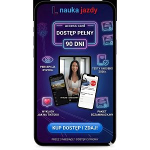Dostęp dla Kursanta: Nowoczesne Wykłady Teoretyczne (90 dni) na Naukajazdy.app