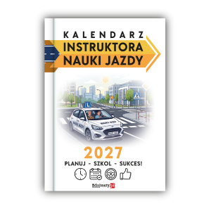 – Kalendarz Instruktora Nauki Jazdy – Datowany na 2027r.